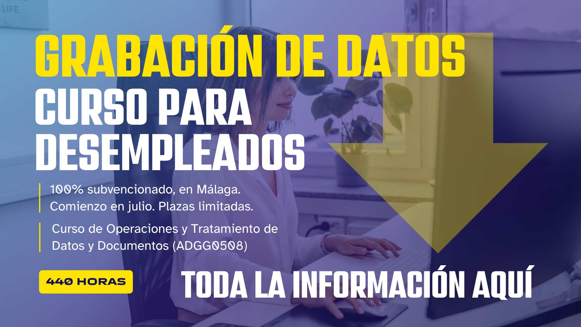CURSO GRABACIÓN DE DATOS GRUPO ALCE