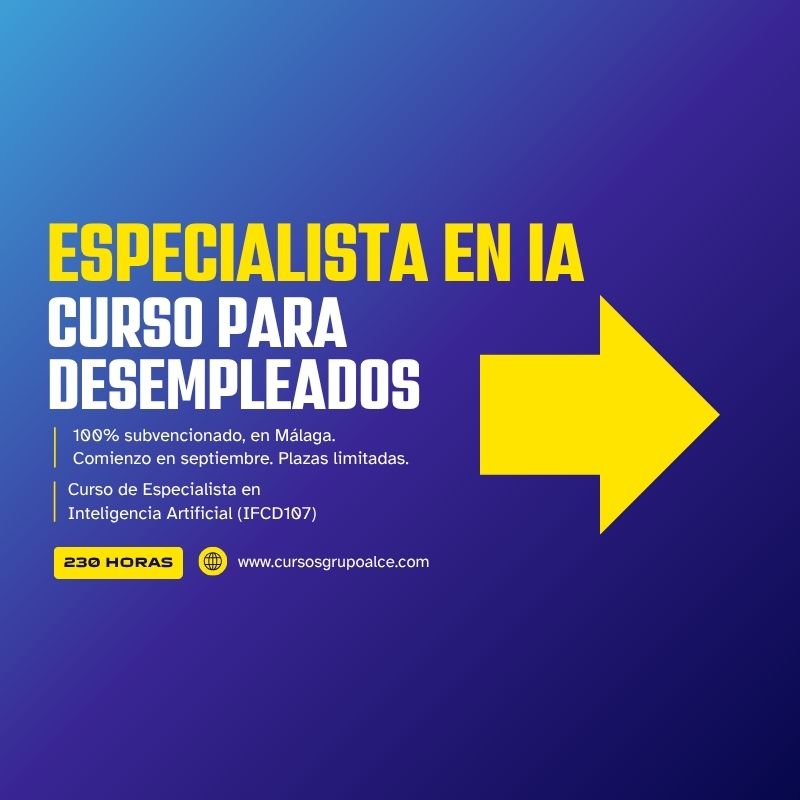 ESPECIALISTA EN IA GRUPO ALCE ESPECIALISTA EN IA GRUPO ALCE
